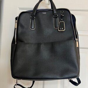 TUMI leather backpack 13x16 (without handles)